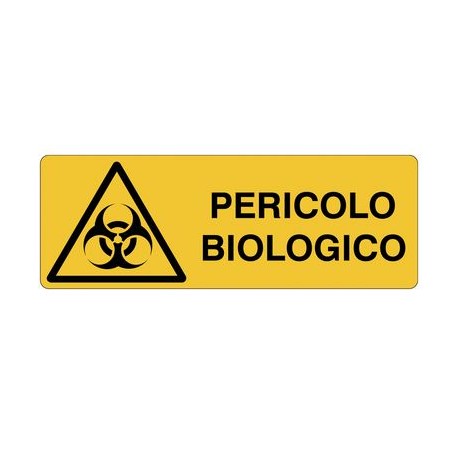 SEGNALE DI PERICOLO RISCHIO BIOLOGICO PROD6563