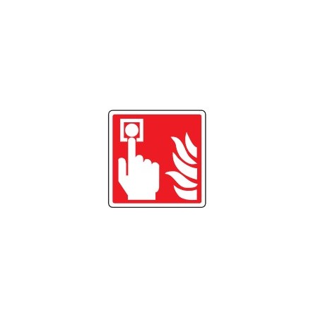CARTELLI ANTINCENDIO SOLO PITTOGRAMMA  PULSANTE D' EMERGENZA PROD5147