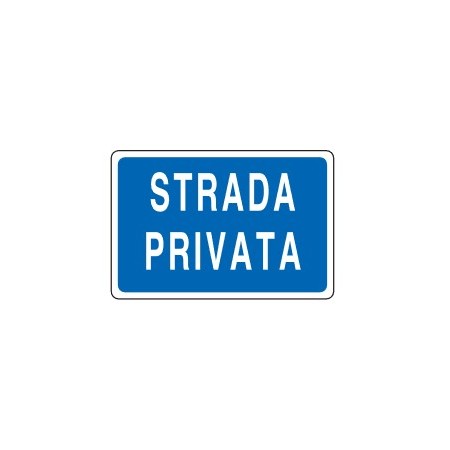 CARTELLI VARI  STRADA PRIVATA PROD5185