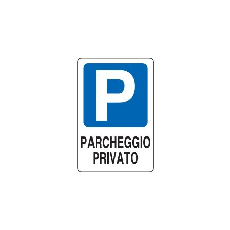 CARTELLI VARI  PARCHEGGIO RISERVATO AI... PROD5201