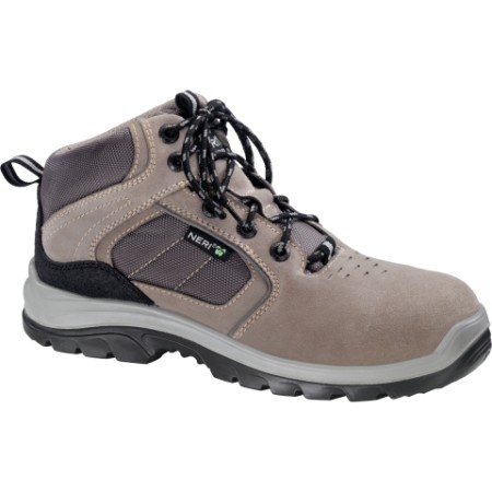 515803 - NEW 595 S1P SRC  Scarpa protettiva alta in crosta bovina scamosciata S1P SRC PROD1660
