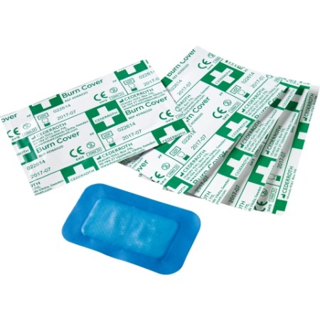 111110 - BURN COVER 901903 - Cerotti primo soccorso per bruciature PROD1722