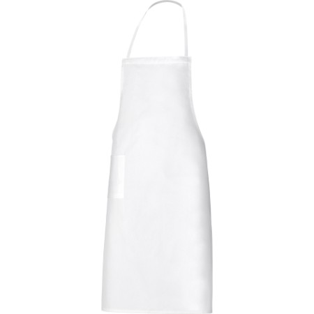 141032 - GREMBIULE DI COTONE BIANCO - Grembiule in cotone 100% PROD1750