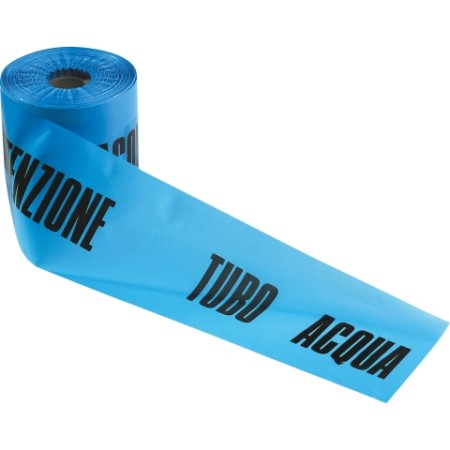 157022  POLITENE Nastro attenzione tubo acqua  PROD1799