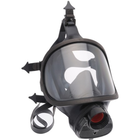 151221 - TR 82 - Maschera pieno facciale a pressione negativa, in gomma naturale PROD1869