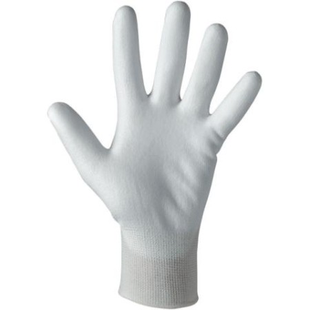 337060 - NYLON 888 BIANCO -  Guanto a filo continuo 100% nylon/poliuretano PROD2265