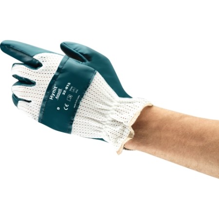 340062 - 32-815 -  Guanto ricoperto in nitrile su fodera di maglia intrecciata cotone/poliestere PROD2303