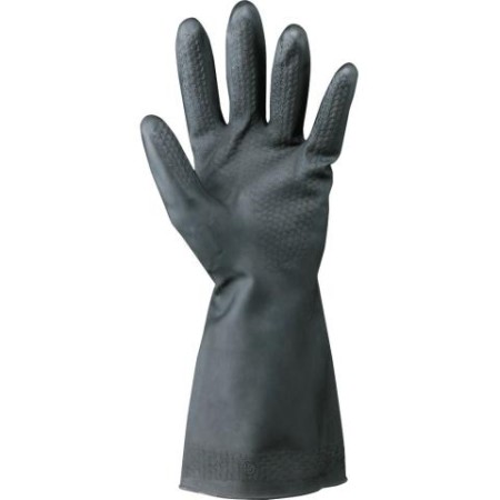 346026 -  NERO CINA - Guanto in lattice industriale PROD2346