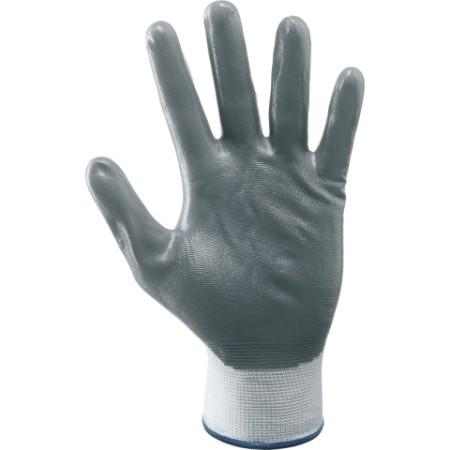 353073 - 13 ECO-NBR GRIGIO -  Guanto a filo continuo 100% poliestere / nitrile PROD2378