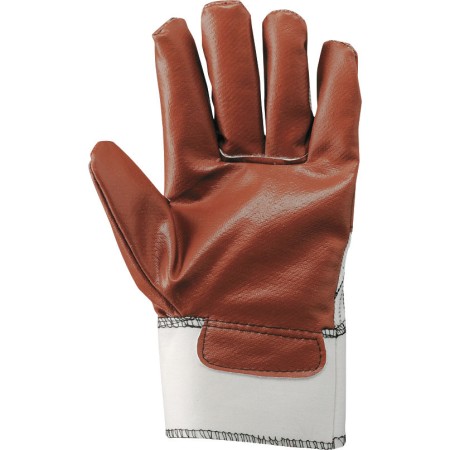 353013 - CACAO -  Guanto in tela di cotone impregnato in nitrile PROD2414