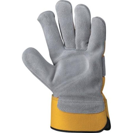 360018 - P 85 -  Guanto in crosta groppone/tela PROD2454