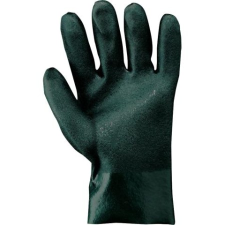 385008 - PVC VERDE -  Guanto impregnato in PVC PROD2502