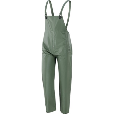 462100 - PLUVIO -  Pantalone impermeabile con pettorina in PVC/poliestere/PVC PROD2647