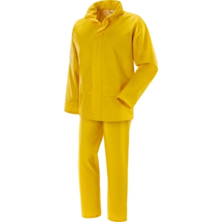 461065 - IGUAZU' -   Completo giacca e pantalone in PVC/PU con supporto 100% poliestere PROD2657