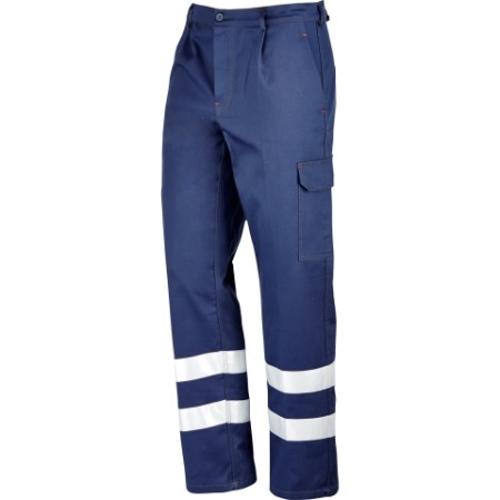 435230 - SUPER/BLU HV -  Pantalone da lavoro PROD2684