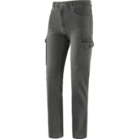 436521 - GLIDER CARGO -  Pantalone jeans stretch 98% cotone - 2% elastan PROD2723