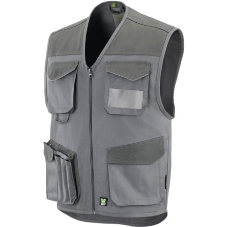 422066 - CONVOY -  Gilet multitasche in tessuto 65% poliestere - 35% cotone PROD2739