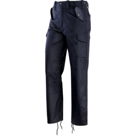 437048 - ARMY -  Pantalone multitasche in tessuto 65% poliestere - 35% cotone PROD2748
