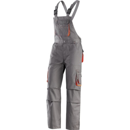 437089  - WILLIS -  Pantalone con pettorina in tessuto 65% poliestere - 35% cotone PROD2768