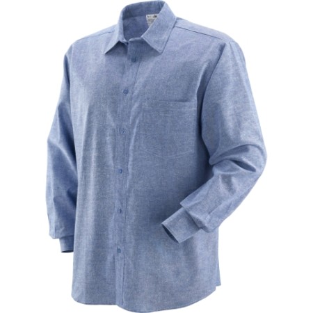 431020 - CHAMBRAY -  Camicia in 100% cotone tessuto Chambray PROD2785