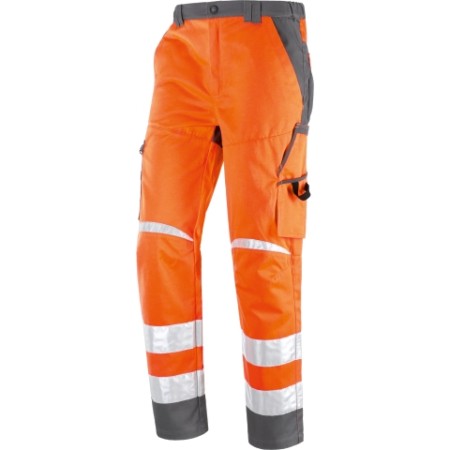436341 - POSTUMIA -  Pantaloni alta visibilità in 60% cotone - 40% poliestere PROD2889
