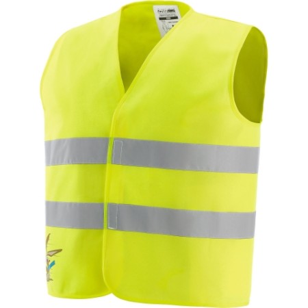 422062 - WE 5/G -  Gilet ad alta visibilità 100% poliestere per bambino PROD2902