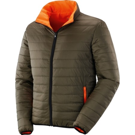423080 - CLODIA -  Giubbino reversibile alta visibilità in nylon Oxford/PU PROD2909