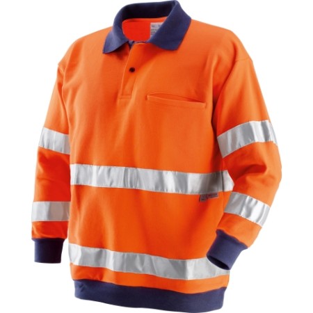 455040 - FELPA A.V. -  Felpa alta visibilità 70% poliestere - 30% cotone PROD2922