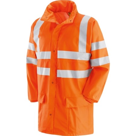 462112 - AMBURGO/A -  Giacca impermeabile fluorescente in tessuto poliestere/poliuretano PROD2929