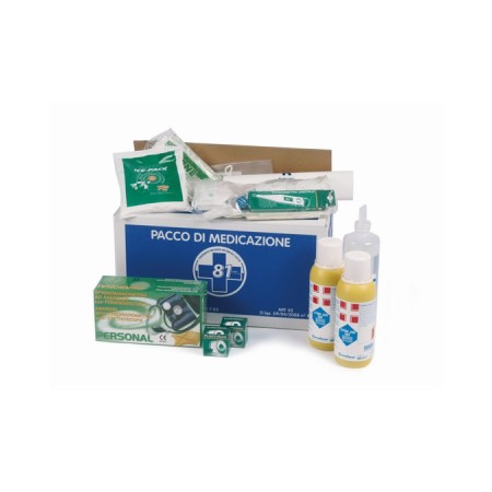 C016 - PACCO MEDICAZIONE DI REINTEGRO CON MISURATORE DI PRESSIONE (= 3 LAVORATORI) PROD3093