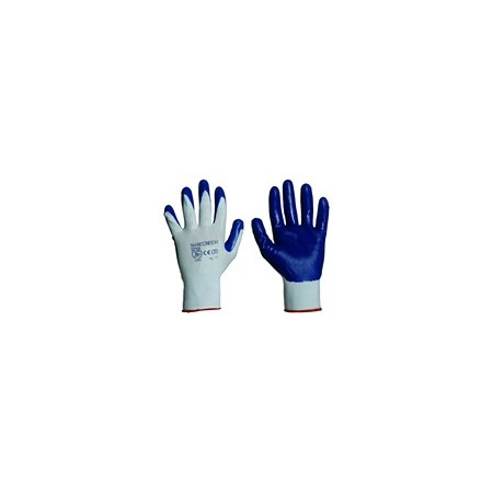 GGU022 - Guanto nylon/poliuretano BLU PROD3106