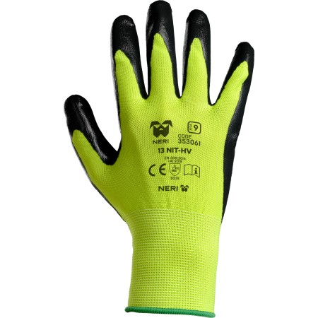 353061  13 NIT-HV  Guanto a filo continuo calibro 13 in poliestere / nitrile PROD6372