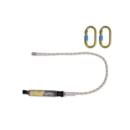 N095 - Kit cordino assorbitore con 2 moschettoni PROD3278