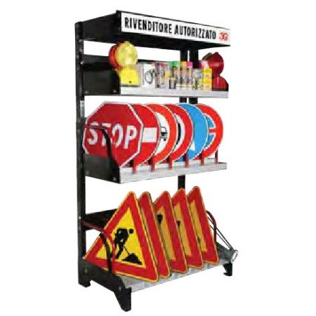 ESPOSITORE PER SEGNALETICA STRADALE PROD4805