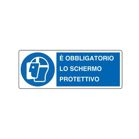 CARTELLI DI OBBLIGO  E' OBBLIGATORIO LO SCHERMO PROTETTIVO PROD5107