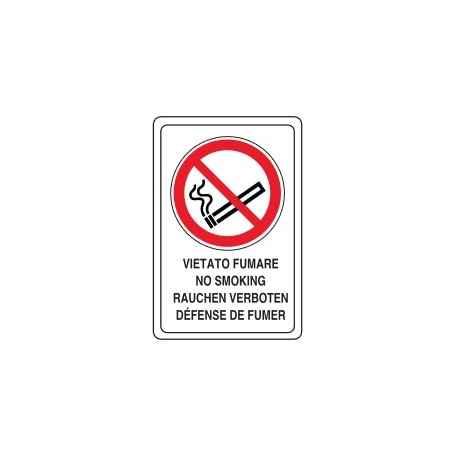CARTELLI VARI  NO SMOKING ... PROD5202