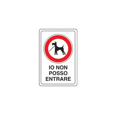 CARTELLI VARI  IO NON POSSO  ... PROD5203