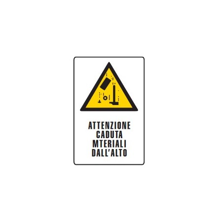 CARTELLI VARI CANTIERI DA LAVORO  ATTENZIONE CADUTA ... PROD5244