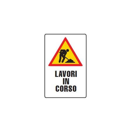 CARTELLI VARI CANTIERI DA LAVORO  LAVORI  ... PROD5249