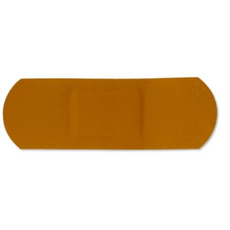 111131 - CER021 - CONFEZIONE 100 CEROTTI 2X7 CM COLOR PELLE NON STERILI PROD5672
