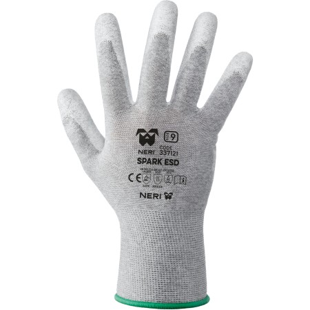 337121 - SPARK ESD - Guanto a filo continuo calibro 13 in nylon-fibra di carbonio-elastan/poliuretano PROD5697