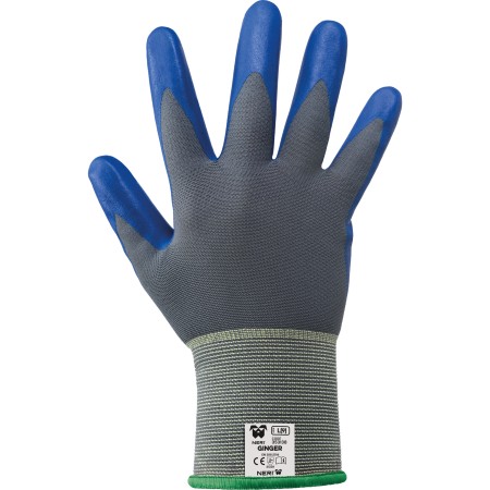 353138 - GINGER - Guanti a filo continuo calibro 15 in poliammide / nitrile schiumato PROD5714